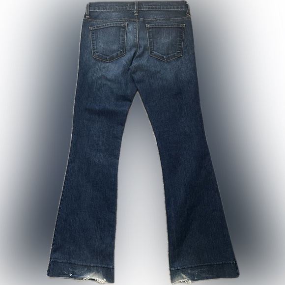 Flying Monkey Distressed Flare Jean size 9 MADE IN THE USA - Picture 3 of 11